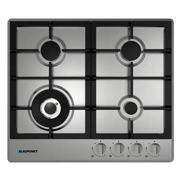 BLAUPUNKT 60CM GAS COOKTOP (STAINLESS STEEL) Luxe Elevation