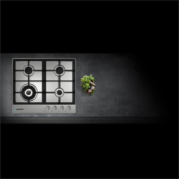 BLAUPUNKT 60CM GAS COOKTOP (STAINLESS STEEL) Luxe Elevation