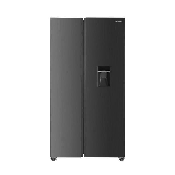 BLAUPUNKT SIDE BY SIDE FRIDGE (DARK STEEL)